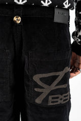 PANT BALLOON BLACK PEACE