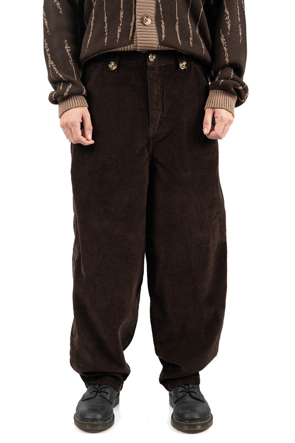 PANT BALLOON BROWN PEACE