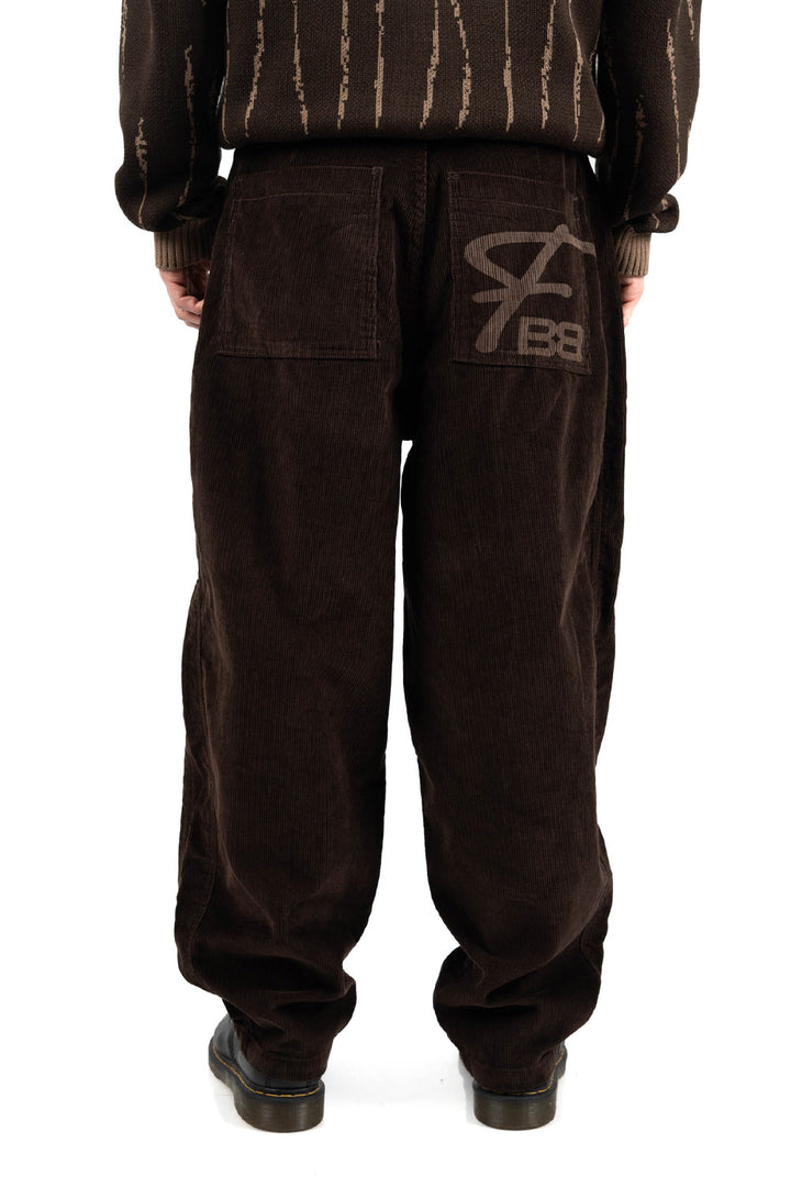 PANT BALLOON BROWN PEACE