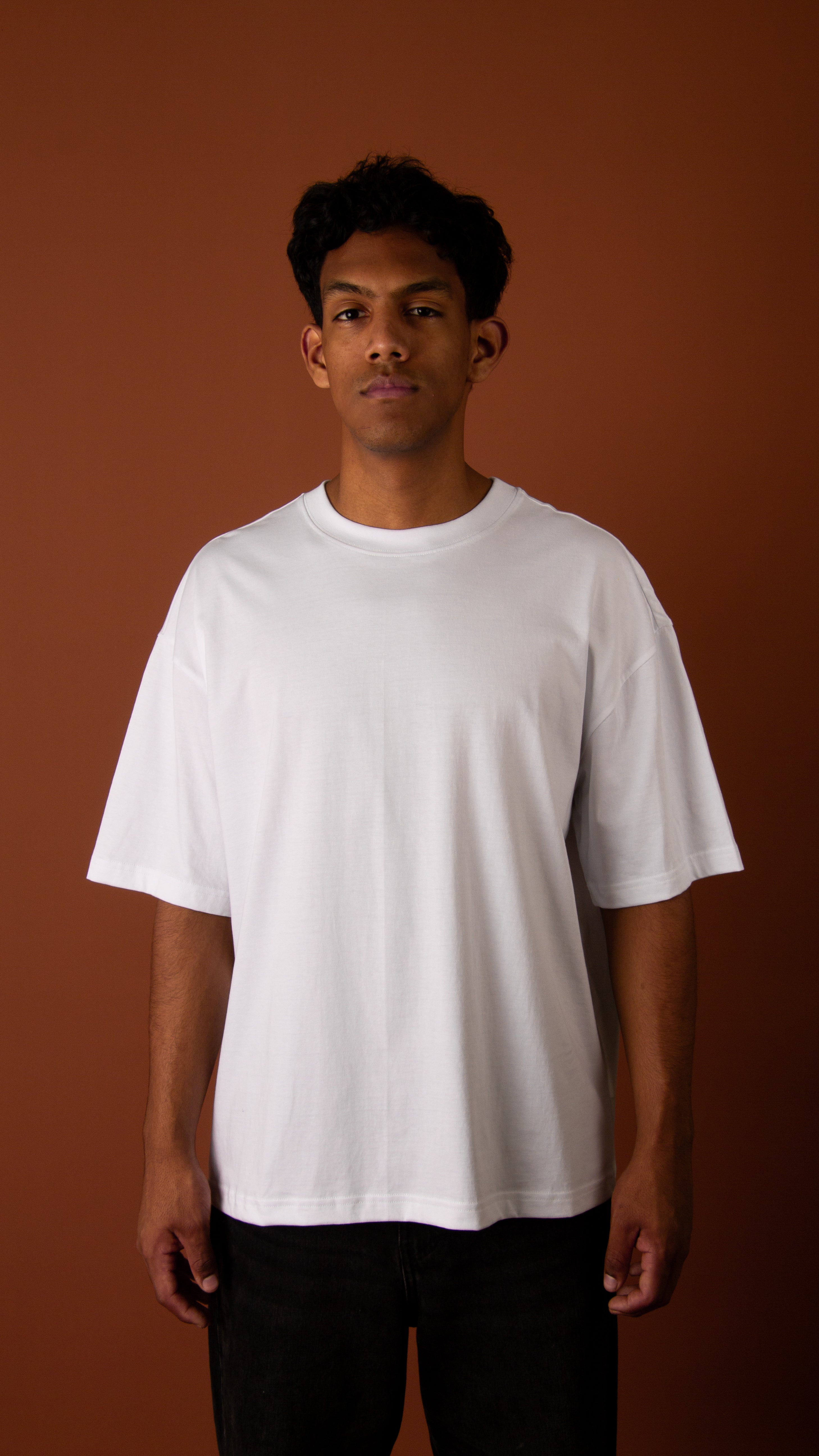 POLO OVERSIZE BLANCO