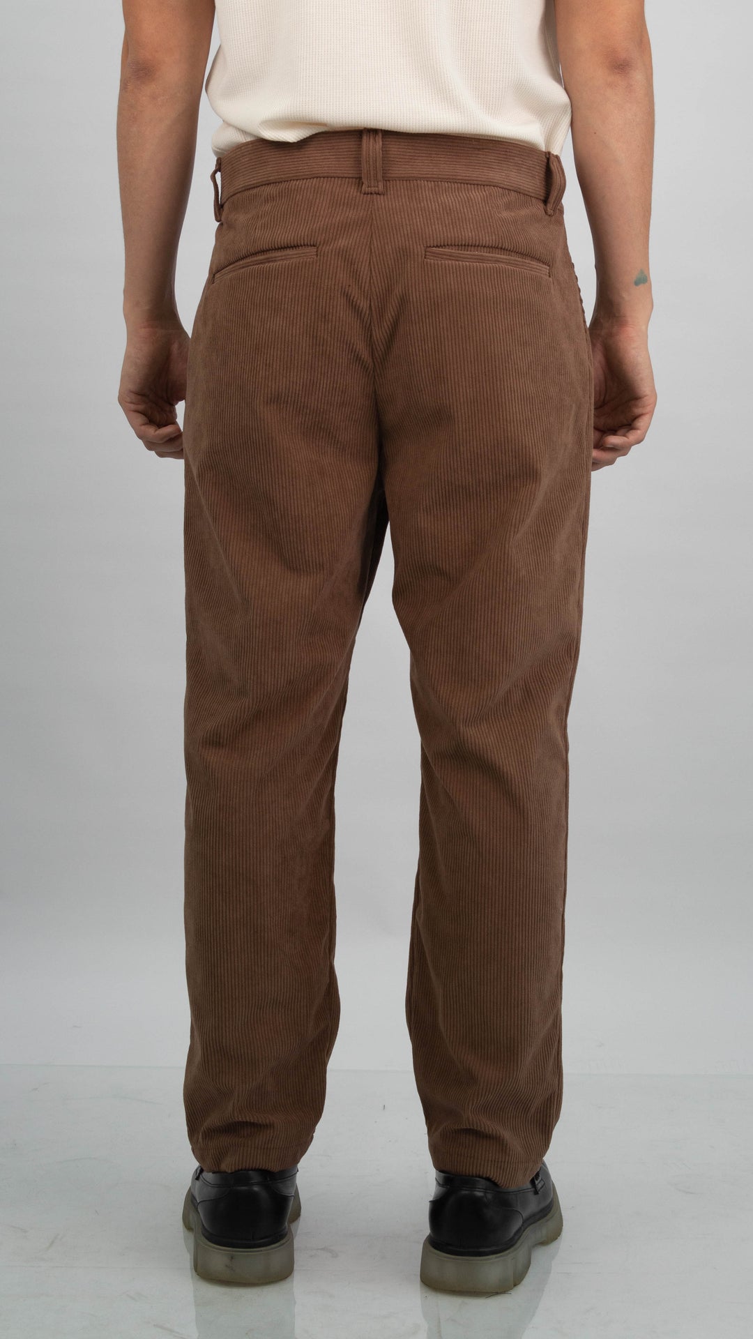 CORDUROY PANTS MARRON