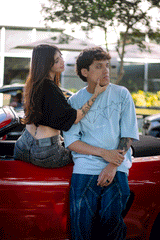 OVERSIZE CHARM SKY BLUE