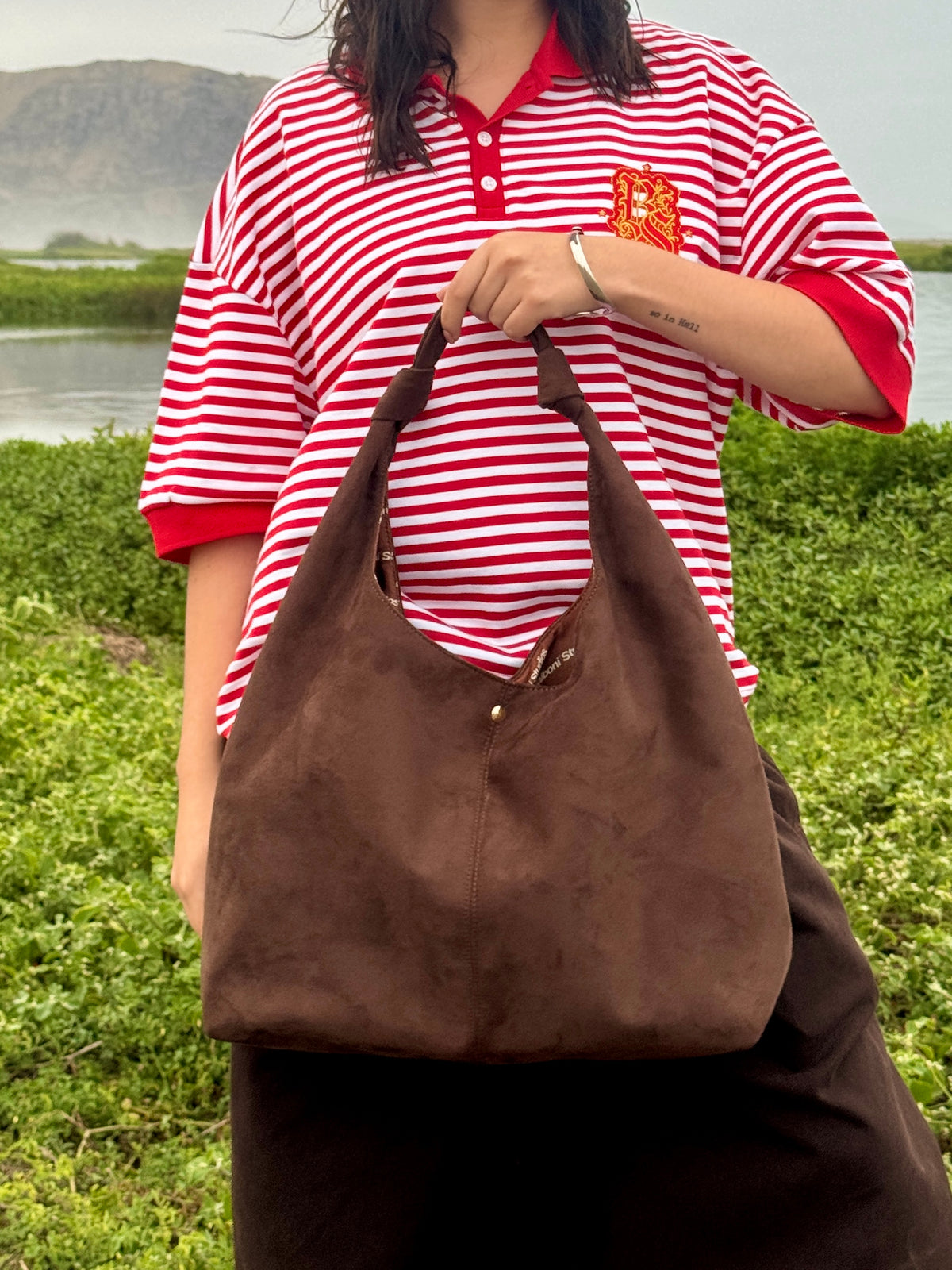 ROMA KNOT HOBO BAG