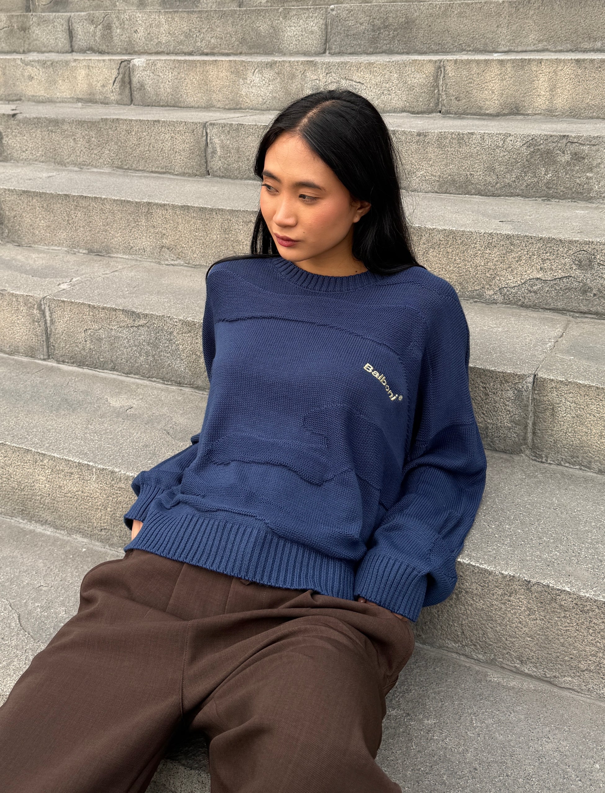 DAX BLUE KNIT