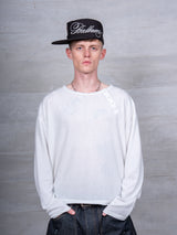 LONG SLEEVE FLYIN WHITE