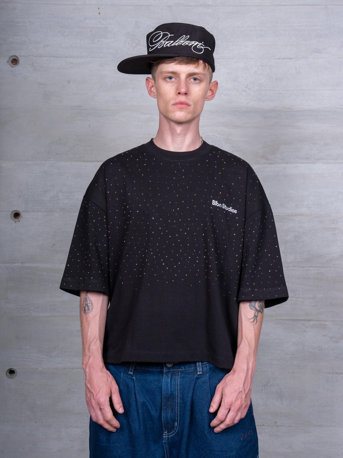 BOXY BLING BLACK
