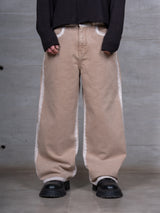 JEANS RELAXED BROWN