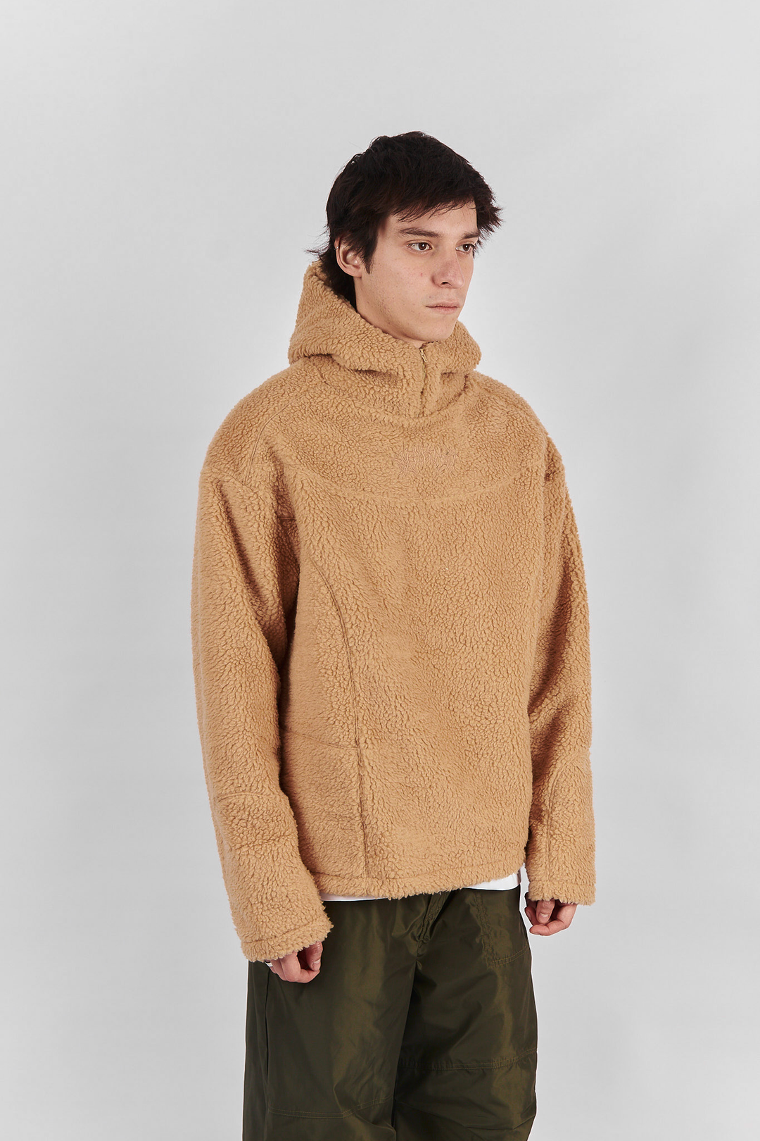 HOODIE STAY CAMEL