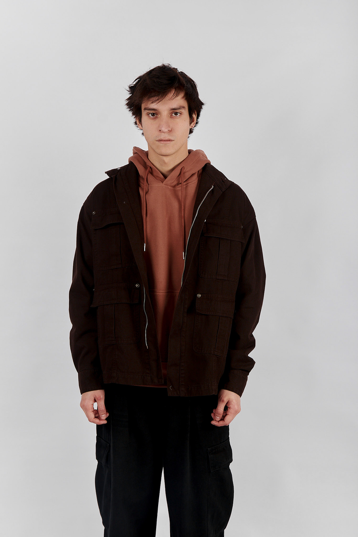 JACKET REVOLUTION BROWN