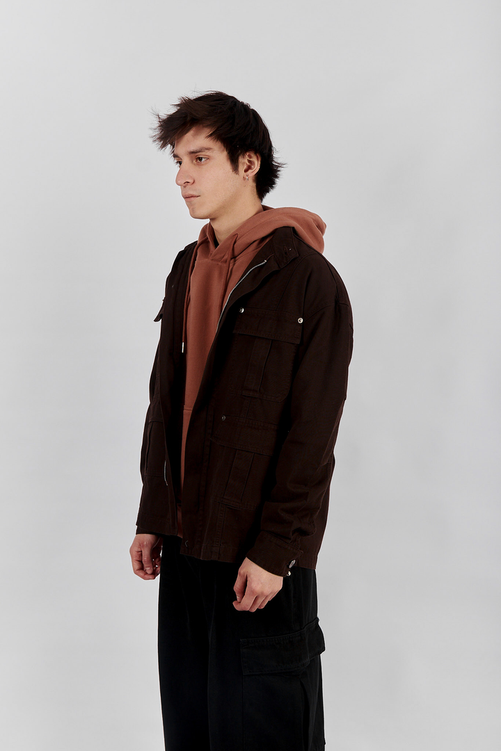 JACKET REVOLUTION BROWN