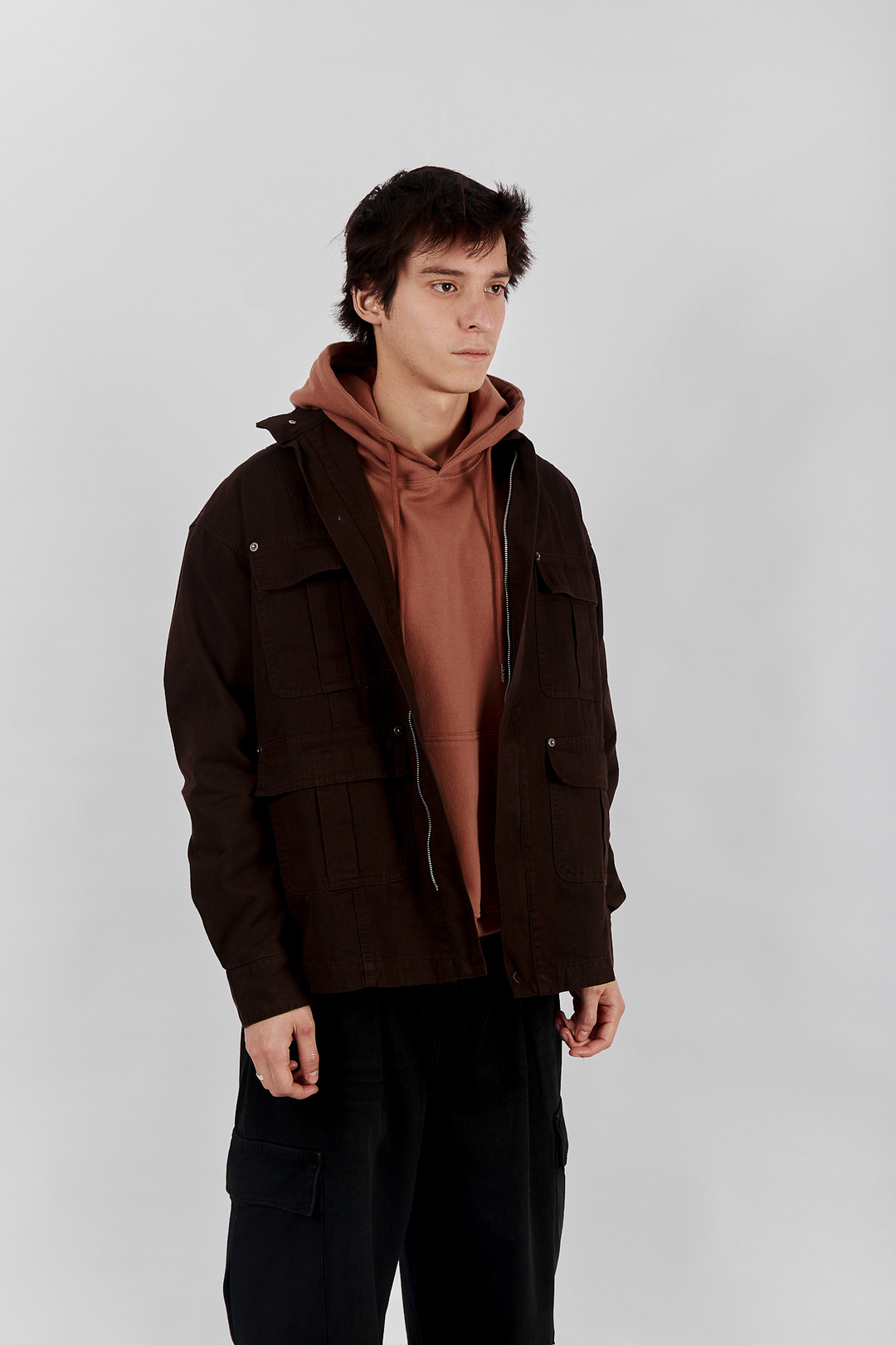 JACKET REVOLUTION BROWN