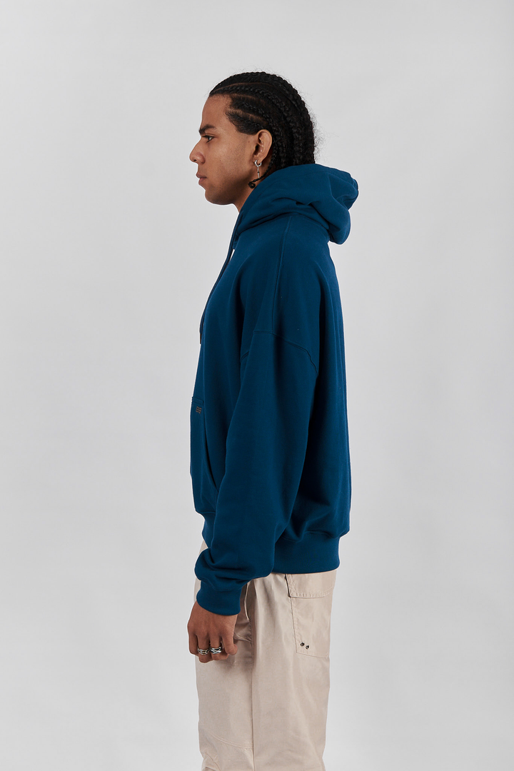 HOODIE BOXY BLUEBERRY