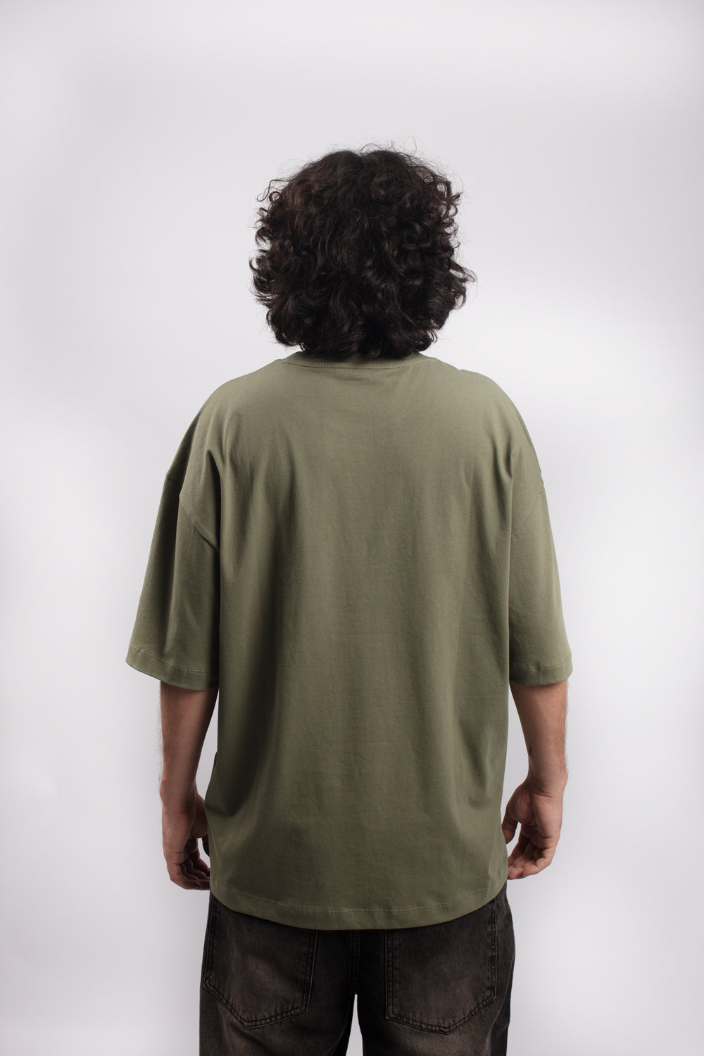 POLO OVERSIZE VERDE MILITAR