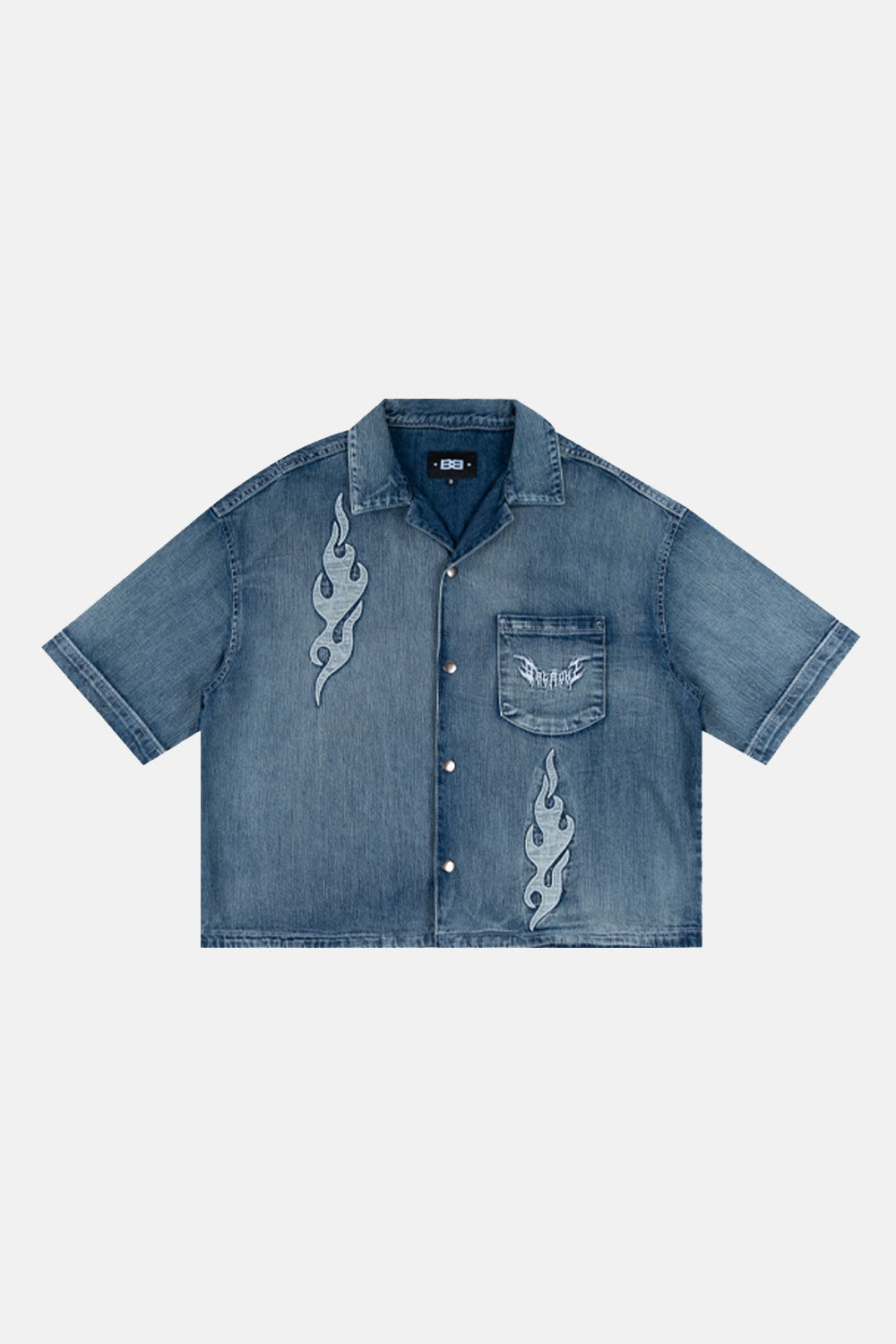 SHIRT INDIGO OXIDE BLUE
