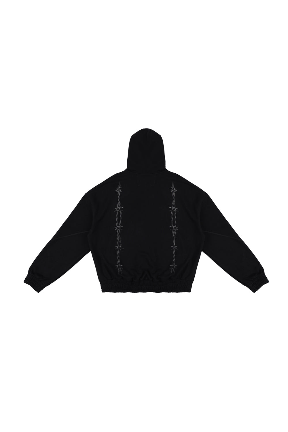 ZIP HOODIE THORNED