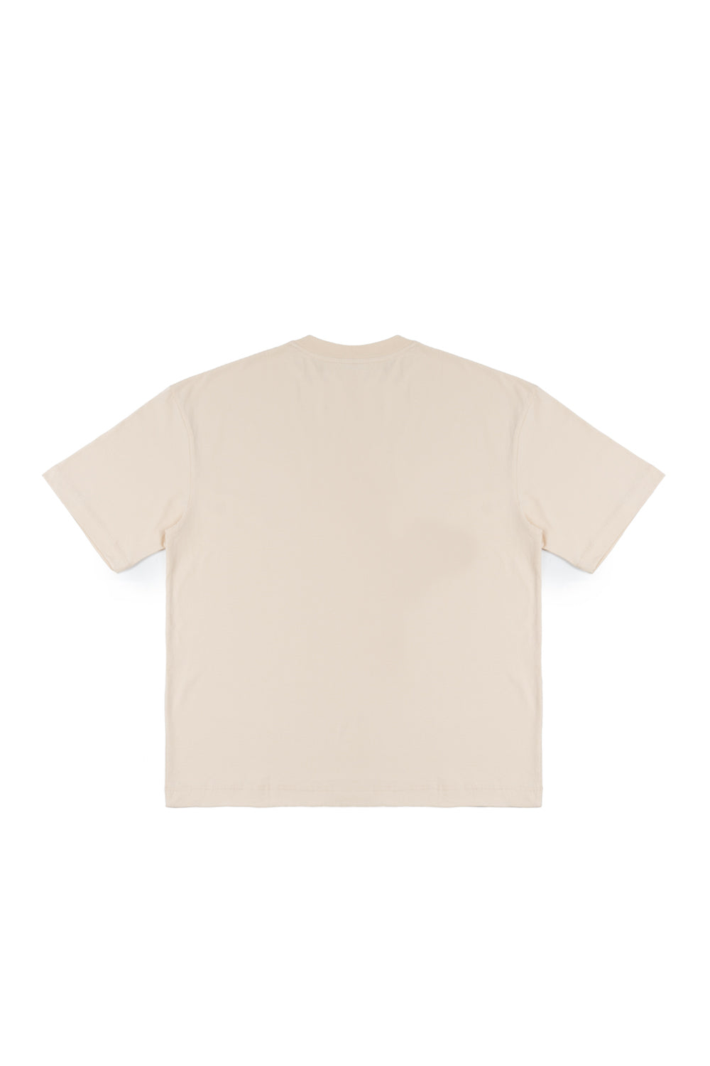 Beige Oversized Polo Shirt