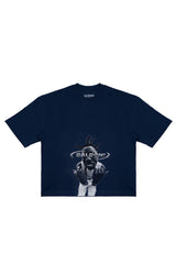 T-SHIRT MYERS FLEEK BLUE