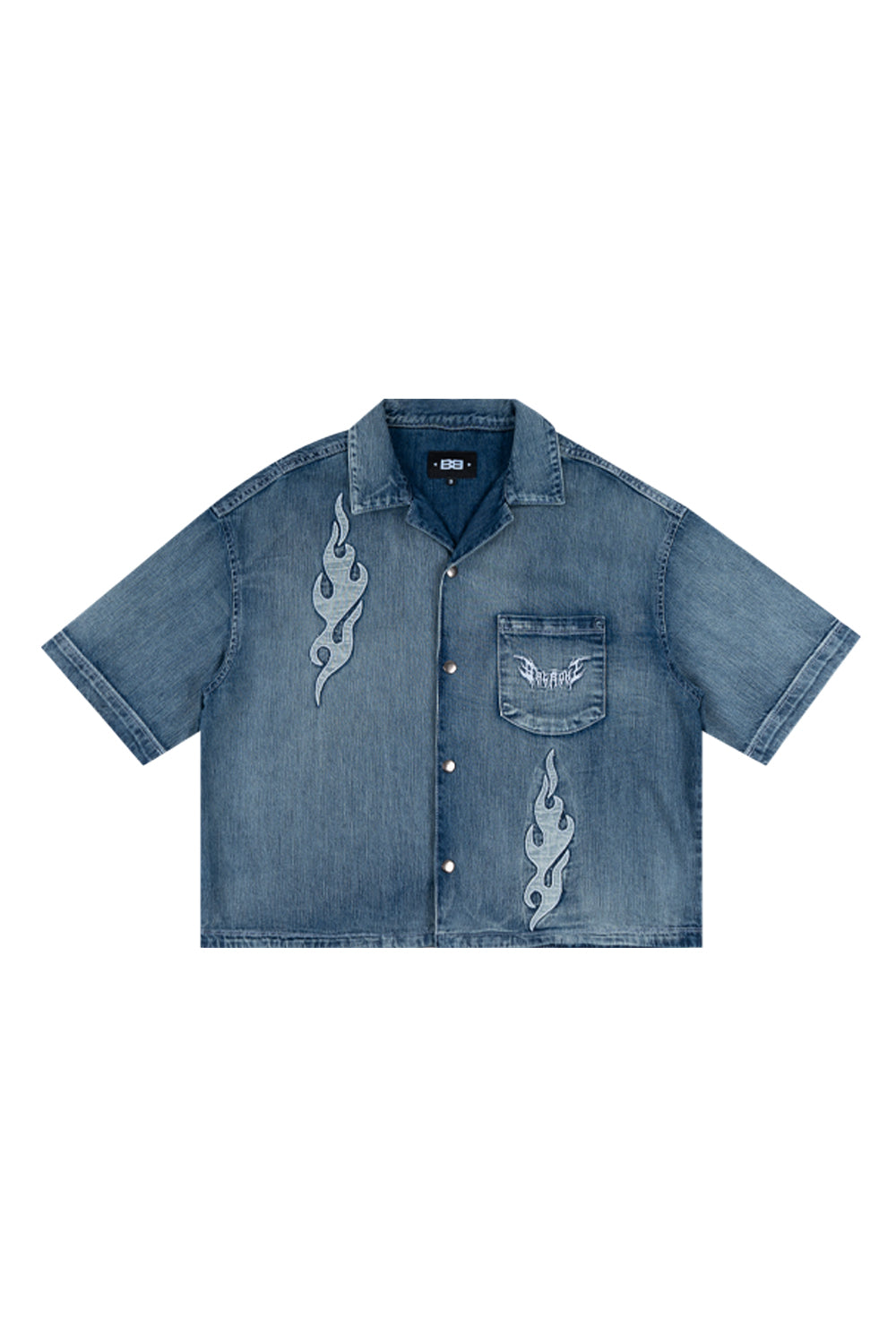 SHIRT INDIGO OXIDE BLUE