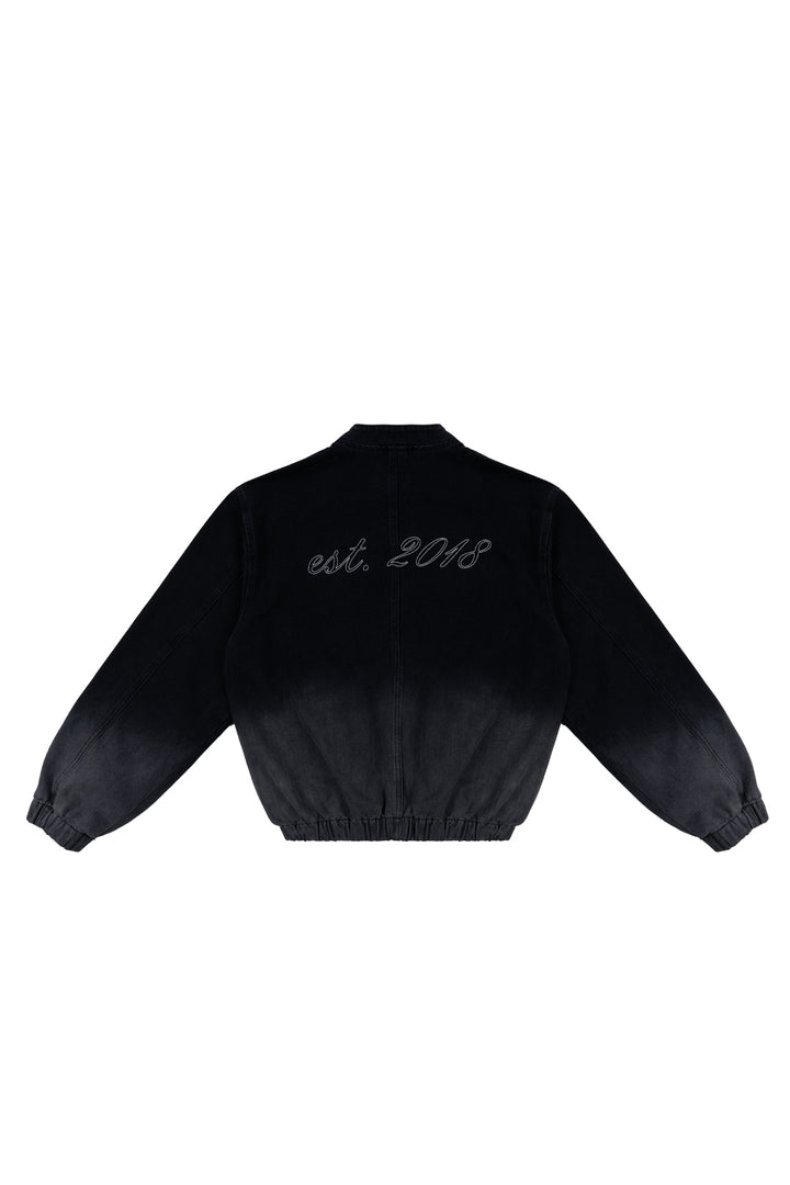 CASACA BOMBER MEET BLACK