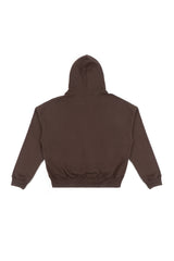 HOODIE BOXY BROWN