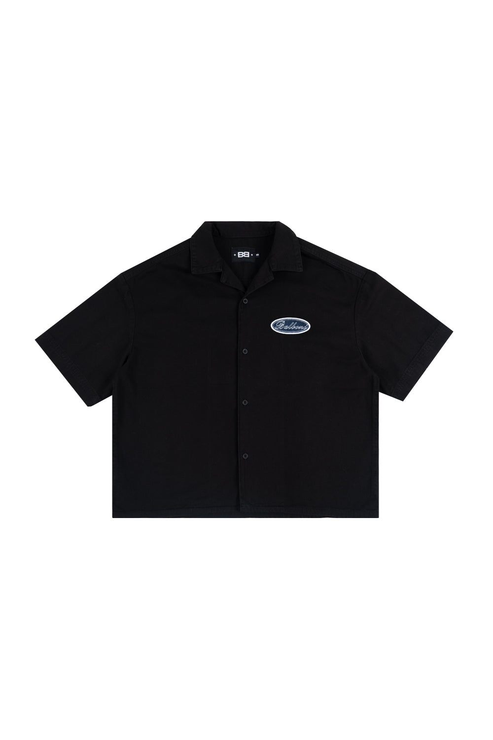 SHIRT BLACK POCKET