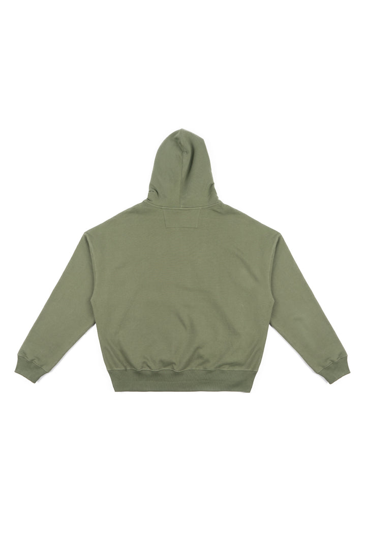 HOODIE BOXY GREEN