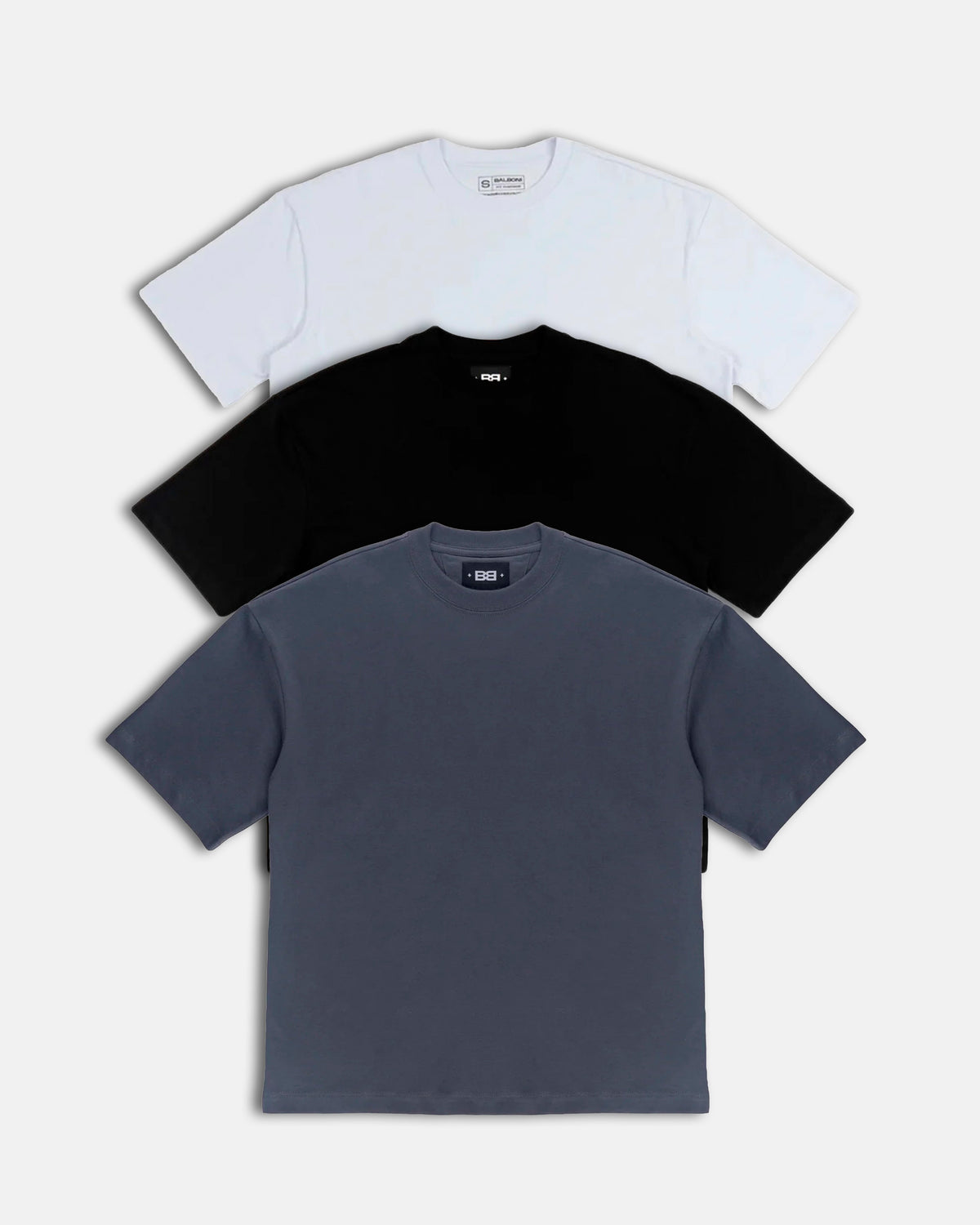 PACK 3 POLOS BASICOS OVERSIZE