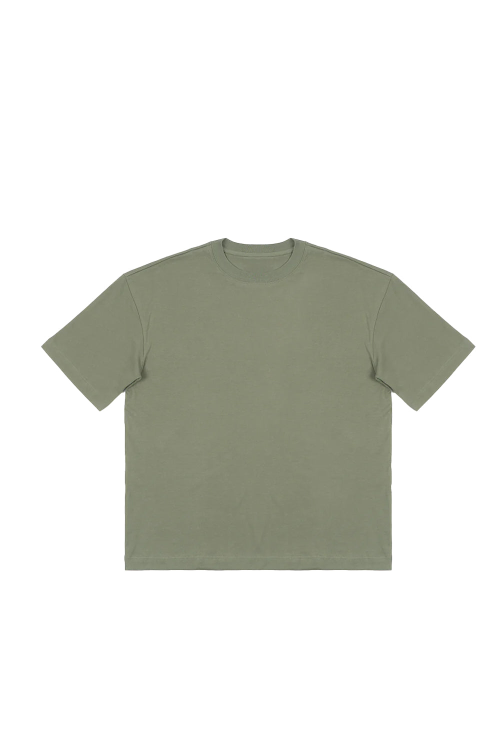 Military Green Oversized Polo Shirt