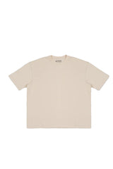 Beige Oversized Polo Shirt
