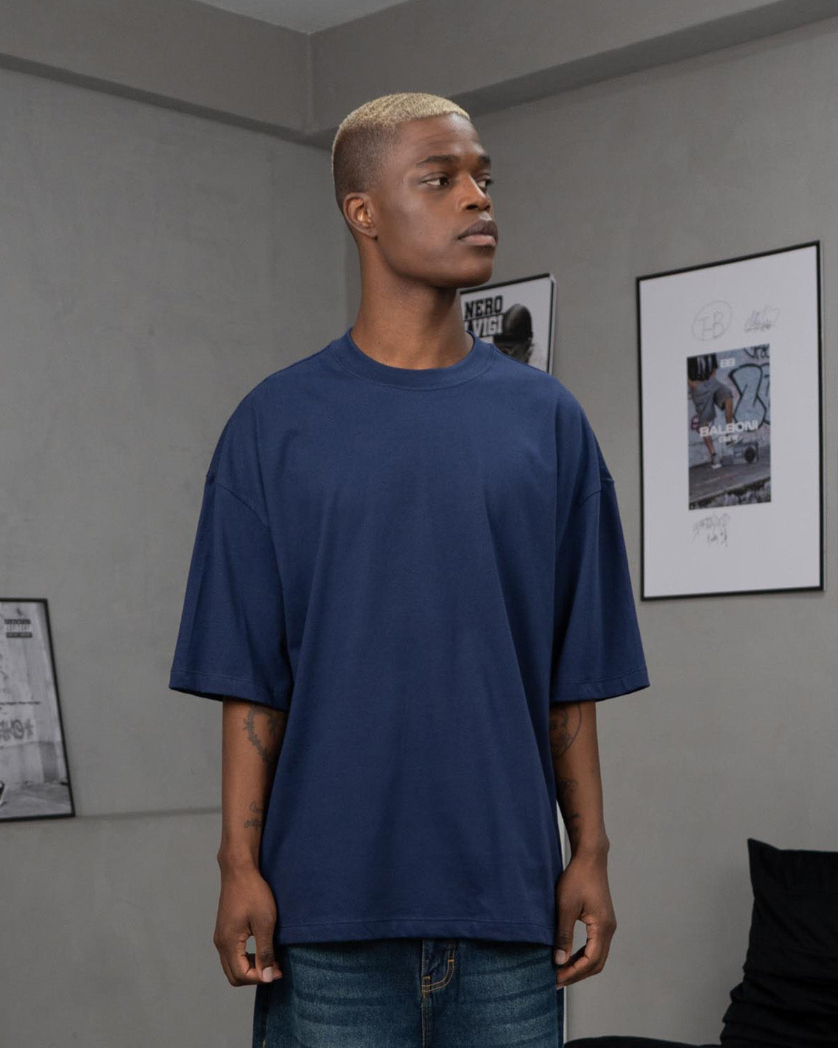 OVERSIZED STEEL POLO