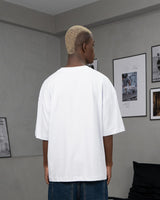 POLO OVERSIZE BLANCO
