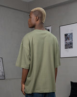 POLO OVERSIZE VERDE MILITAR
