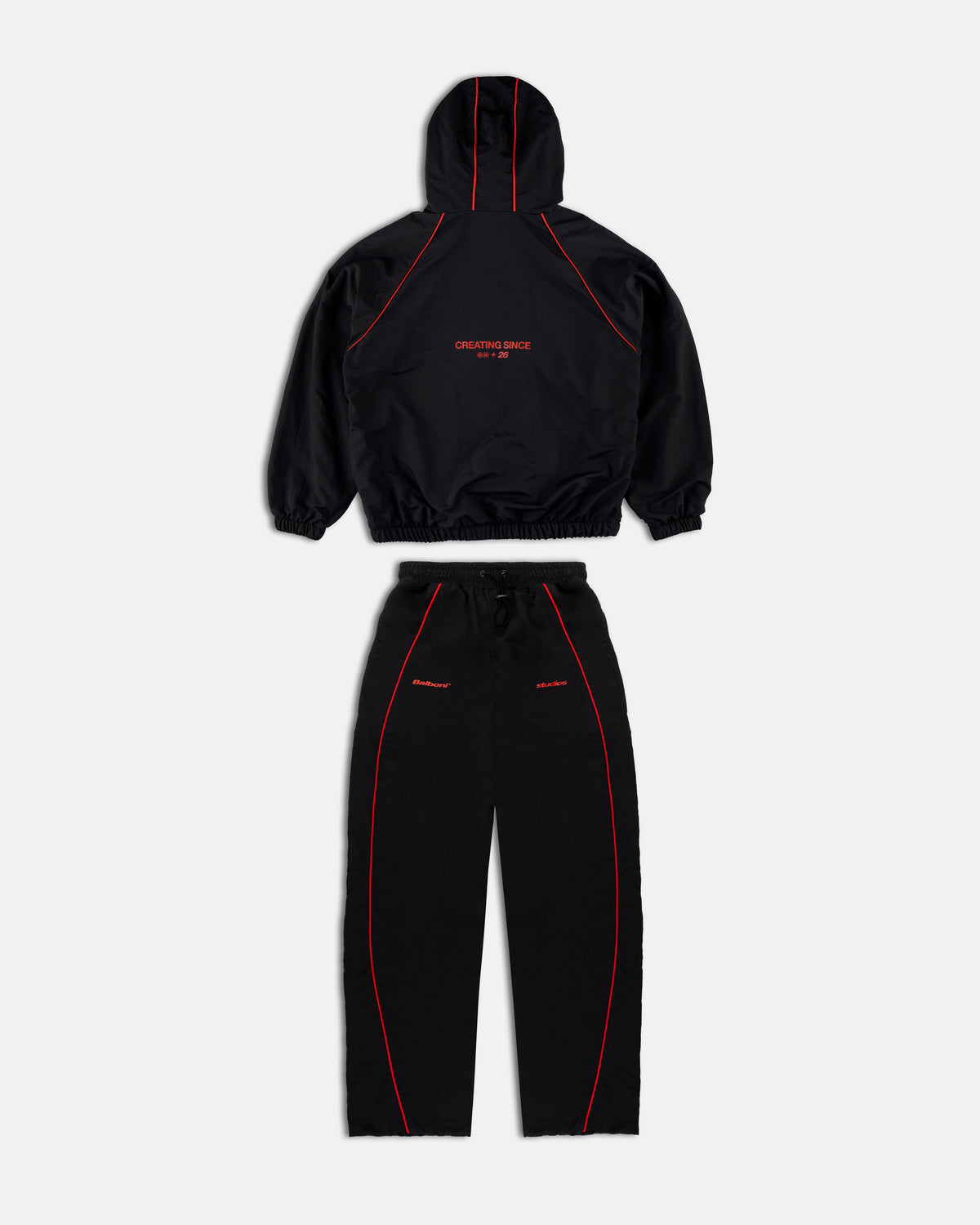 SET CORTAVIENTO NEGRO