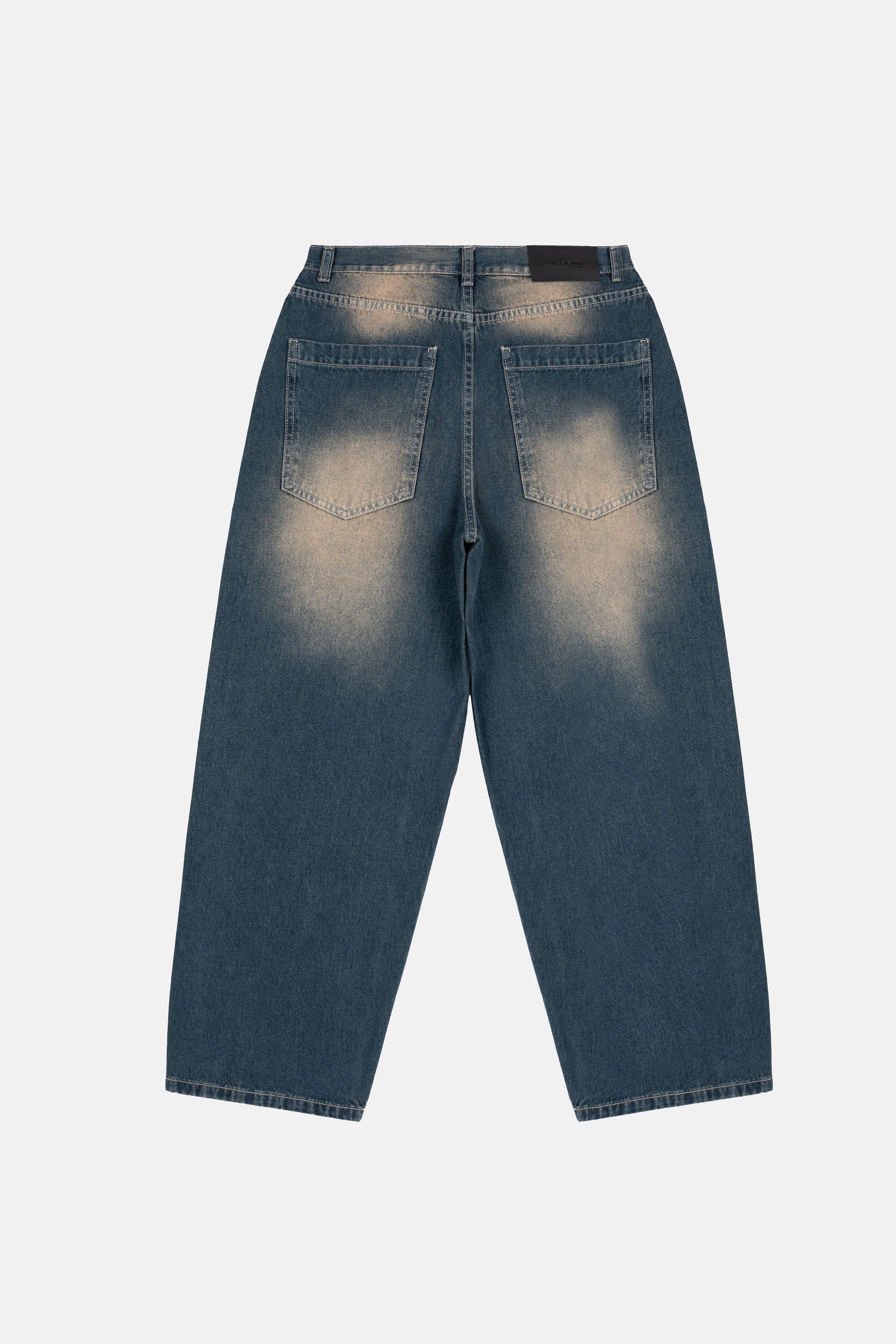 STONE BAGGY OXID BLUE