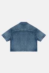SHIRT INDIGO OXIDE BLUE