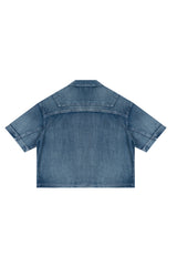 SHIRT INDIGO OXIDE BLUE