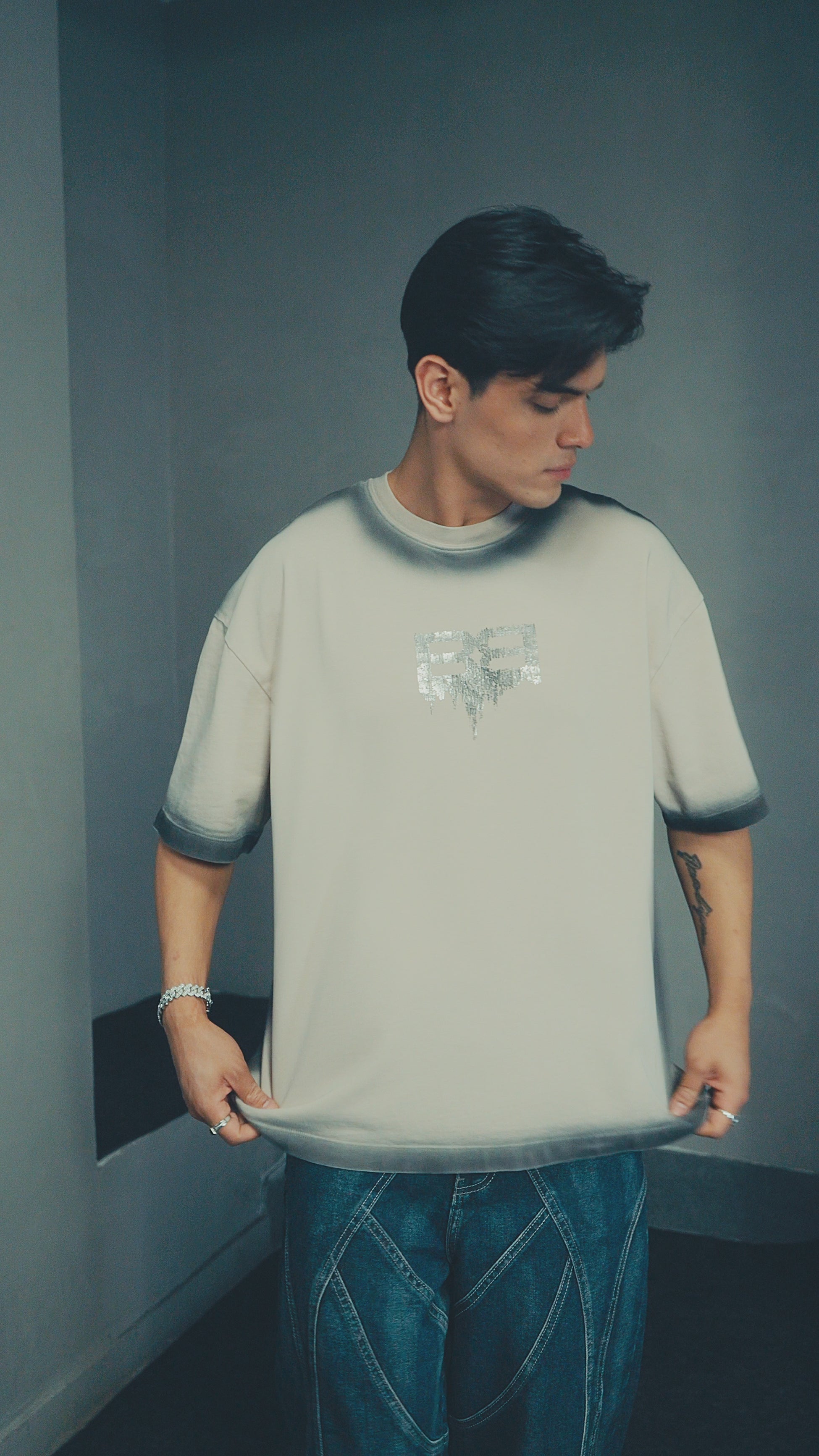 OVERSIZE DOUBLE BEIGE