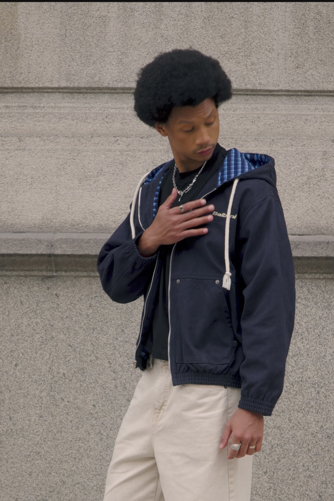 JACKET KARL BLUE