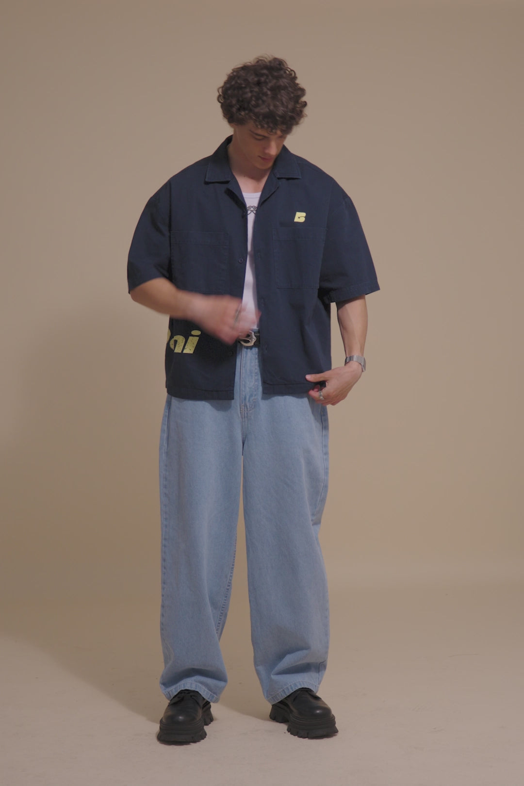 SHIRT DREW BLUE