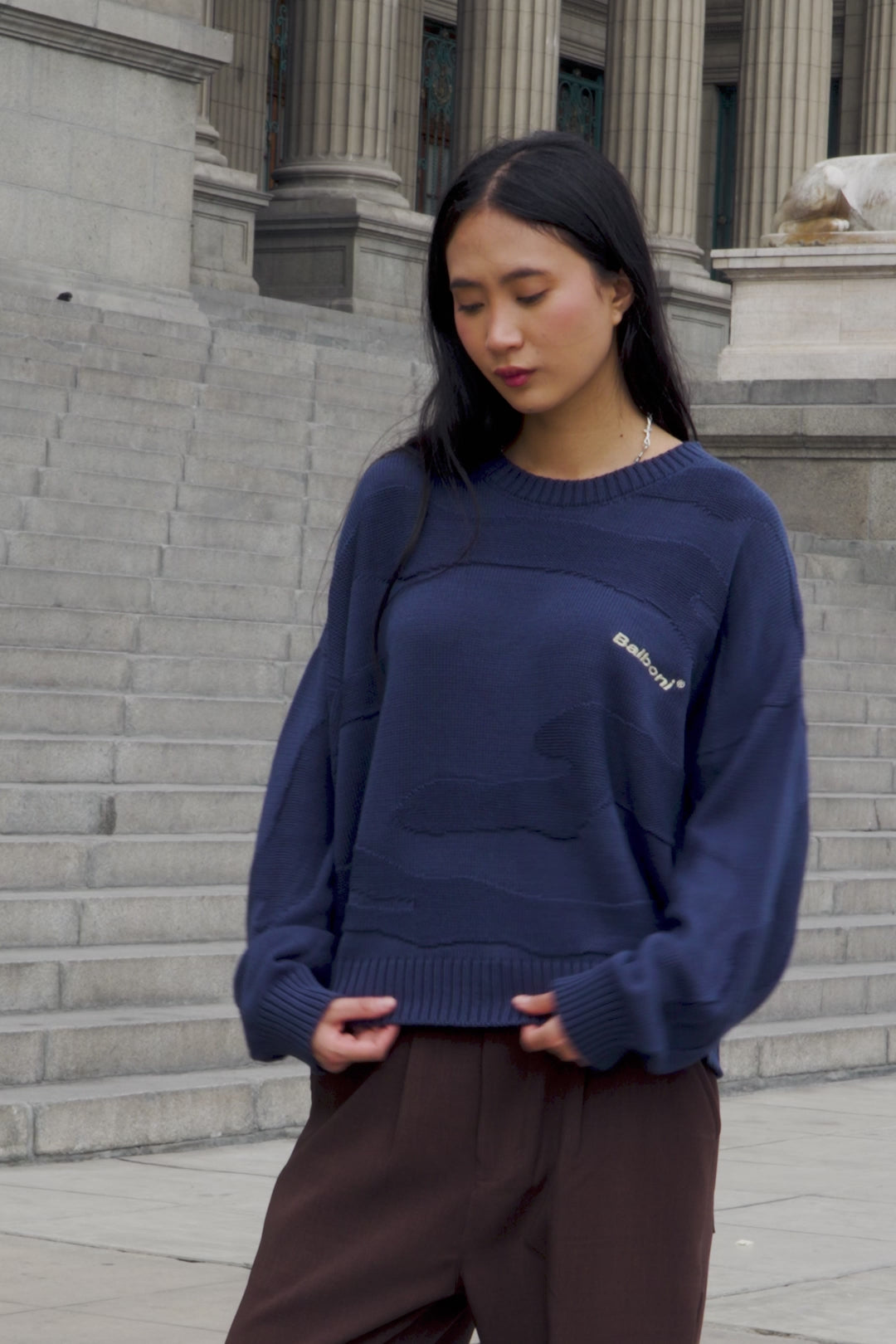 DAX BLUE KNIT