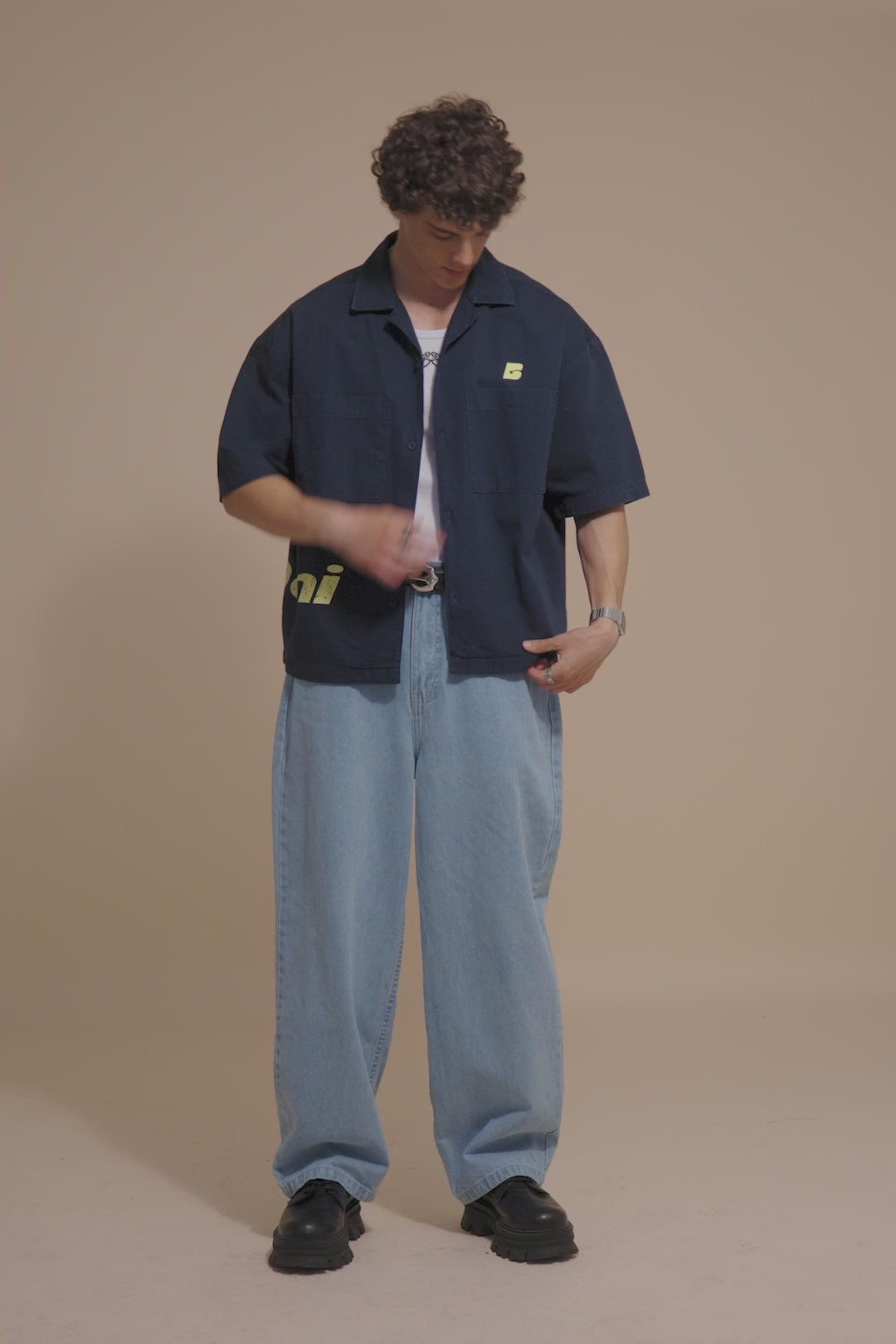 SHIRT DREW BLUE