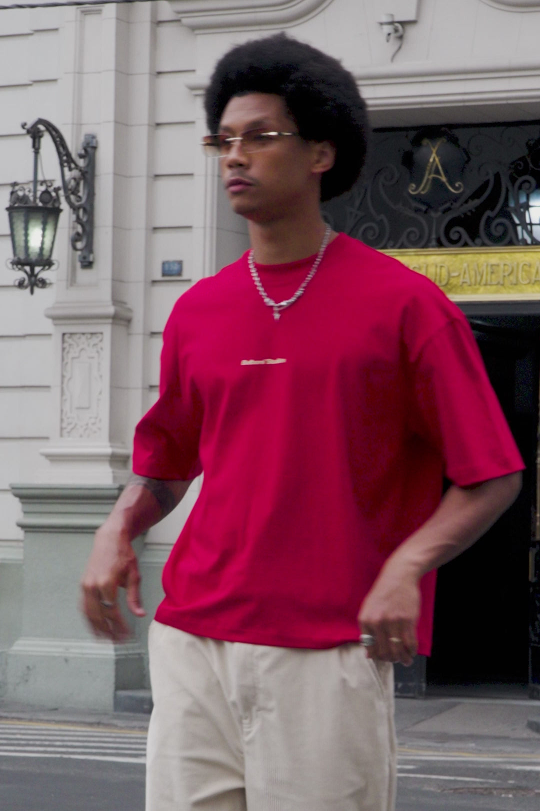 OVERSIZE CHILL RED
