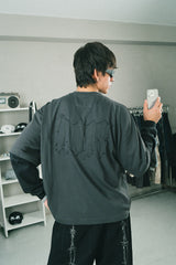 T-SHIRT TWOFOLD GREY