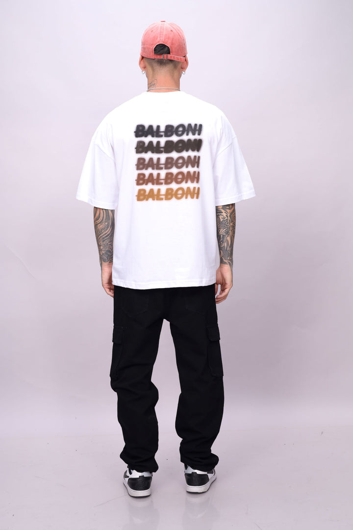 POLO OVERSIZE BALBONI GRAFITTI