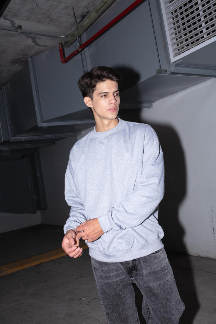 HOODIE OVERSIZE MELANGE