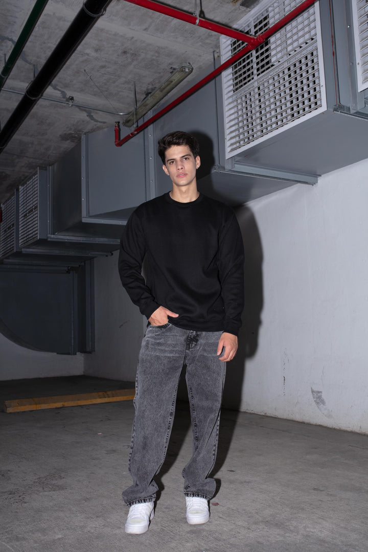 HOODIE REGULAR NEGRO